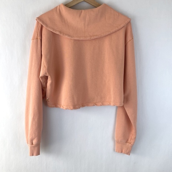 WINSTON White Kalani Zip Up Sweatshirt Size S - Picture 7 of 10